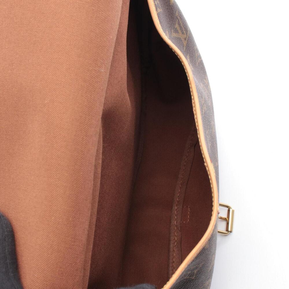 LOUIS VUITTON Authentic Brown Monogram Leather Shoulder Bag - Picture 3 of 10
